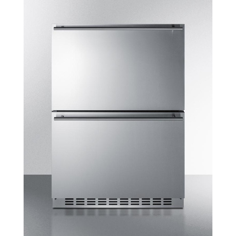 Summit SPRF34D7 24″ Wide 2-Drawer Refrigerator-Freezer