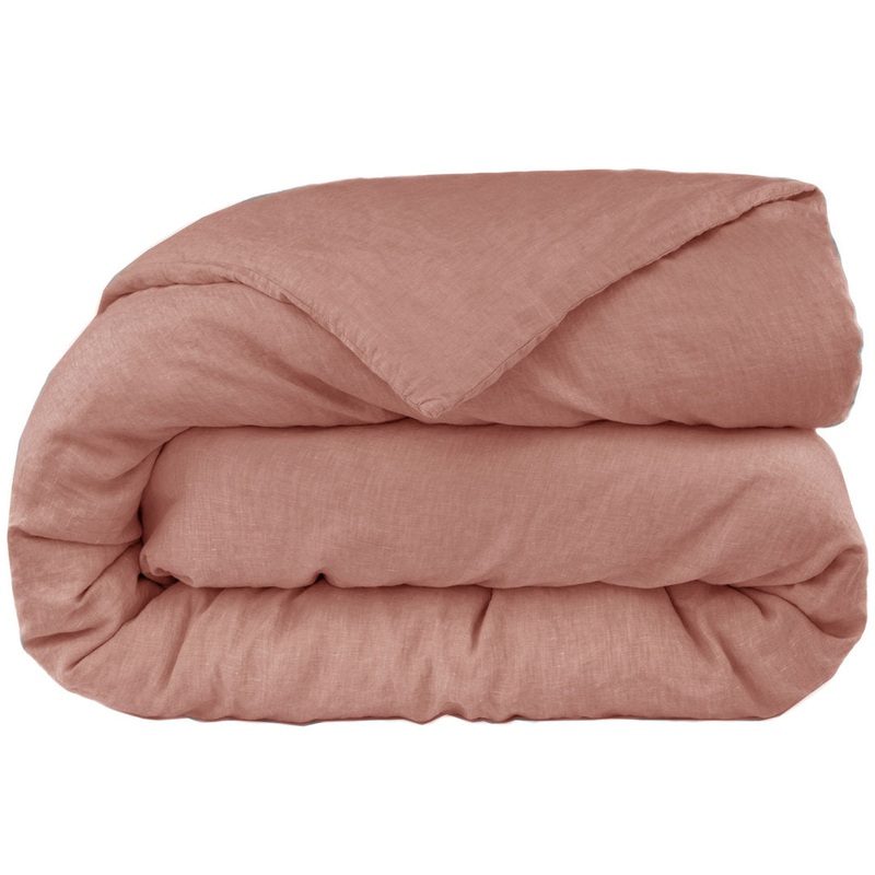 100% French Linen Duvet Cover BOKSER HOME Size: Queen Duvet Cover