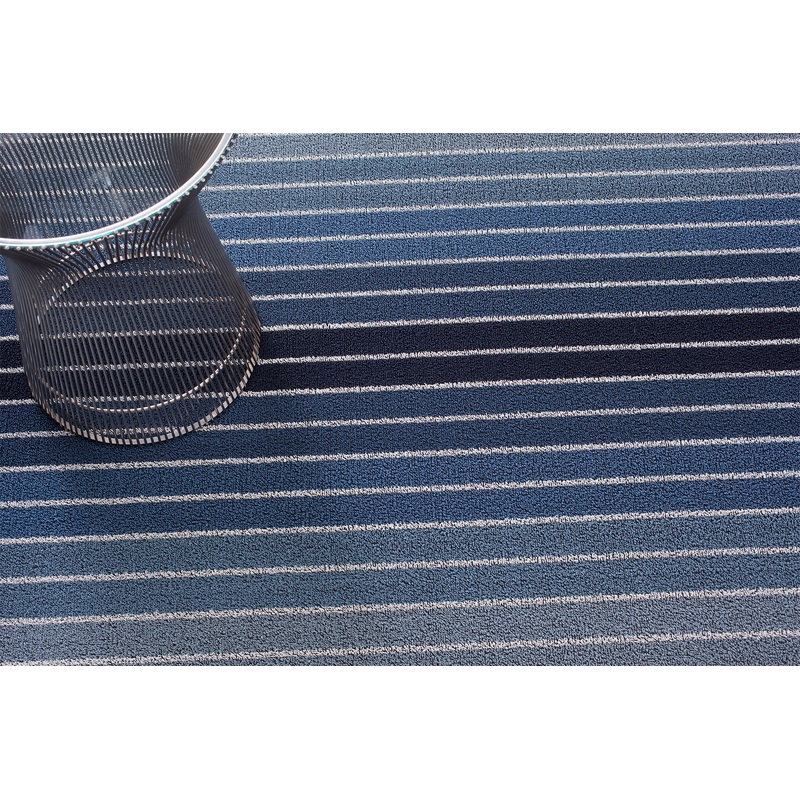 Block Stripe Indoor/Outdoor Shag Mat