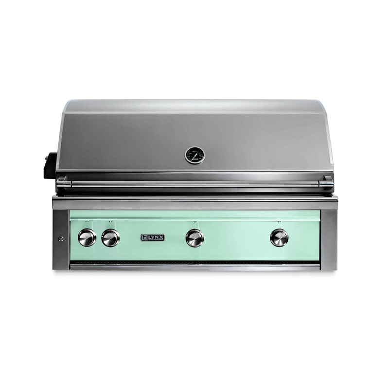 Lynx L42ATRSUNG 42″ Built-In Grill – All Trident W/ Rotisserie – Surf