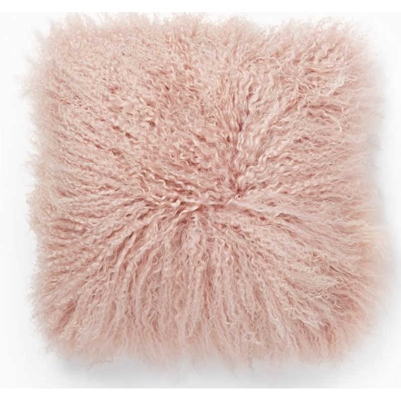 Mongolian Lamb Pillow Cover no insert