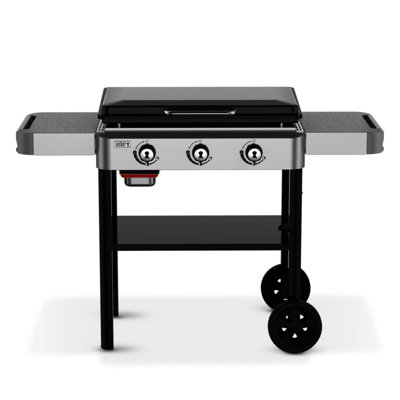 1501005 Weber 28″ Rust-Resistant Griddle – Black
