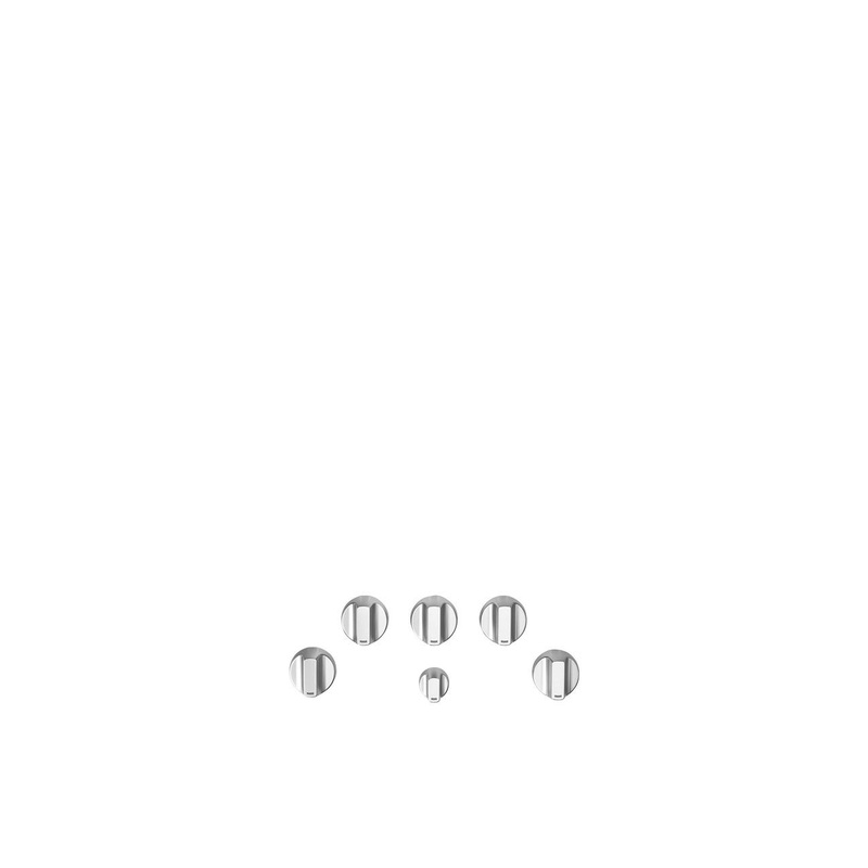 Cafe CXCG1K0PMSS CAF(EBACK) 5 Gas Cooktop Knobs – Brushed Stainless