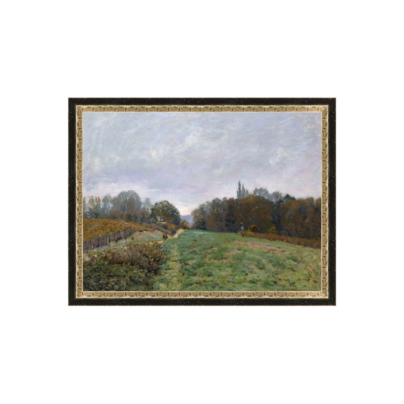 Impressionist Landscape Framed 17.5″x13.5