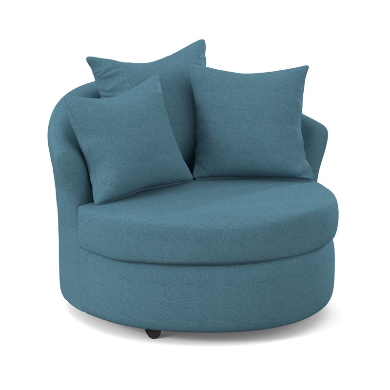 Alsup Barrel Chair Andover Mills Fabric: Morris Cabana