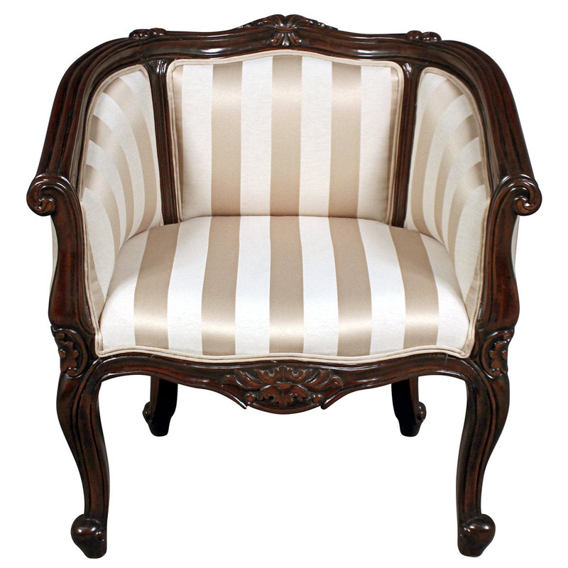 Marguerite Petite Bergere Chair Design Toscano