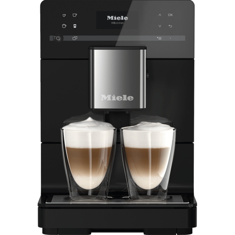 Miele CM5310 SILENCE BLACK  Countertop Coffee Machine With Onetouch For Two For The Ultimate In Coffee Enjoyment.