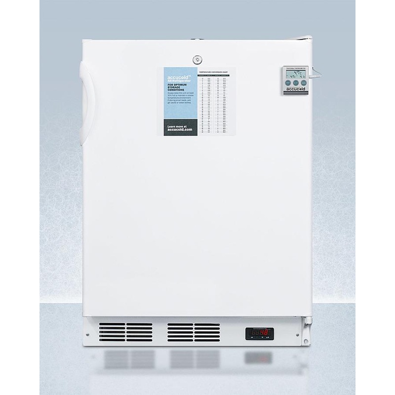 Summit FF6LWBIPLUS2ADA 24″ Wide Built-in All-refrigerator, ADA Compliant