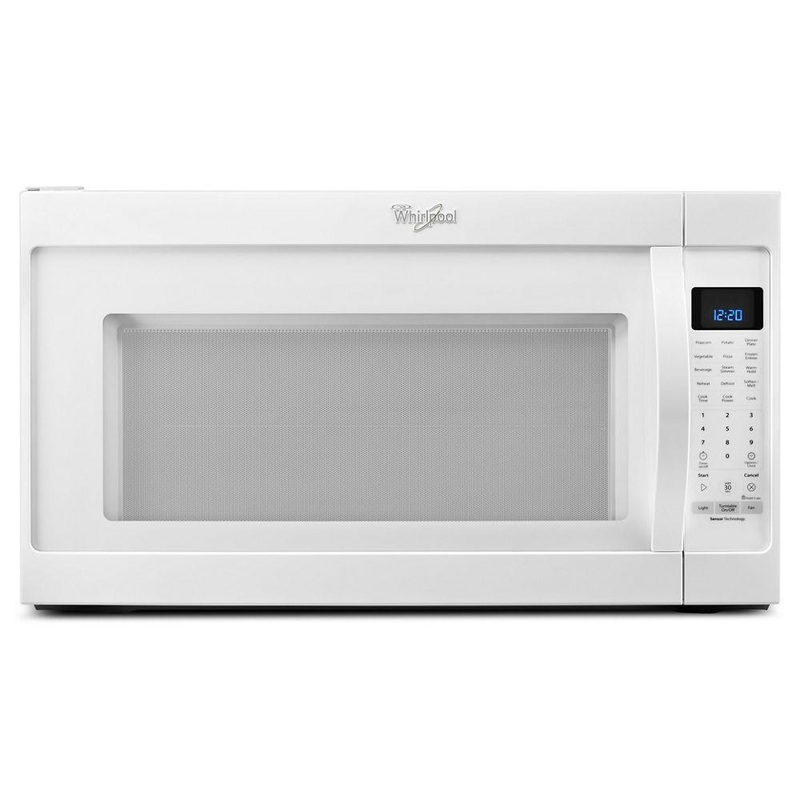 Whirlpool WMH53520CW 2.0 cu. ft. Capacity Steam Microwave With CleanRelease Non-Stick Interior