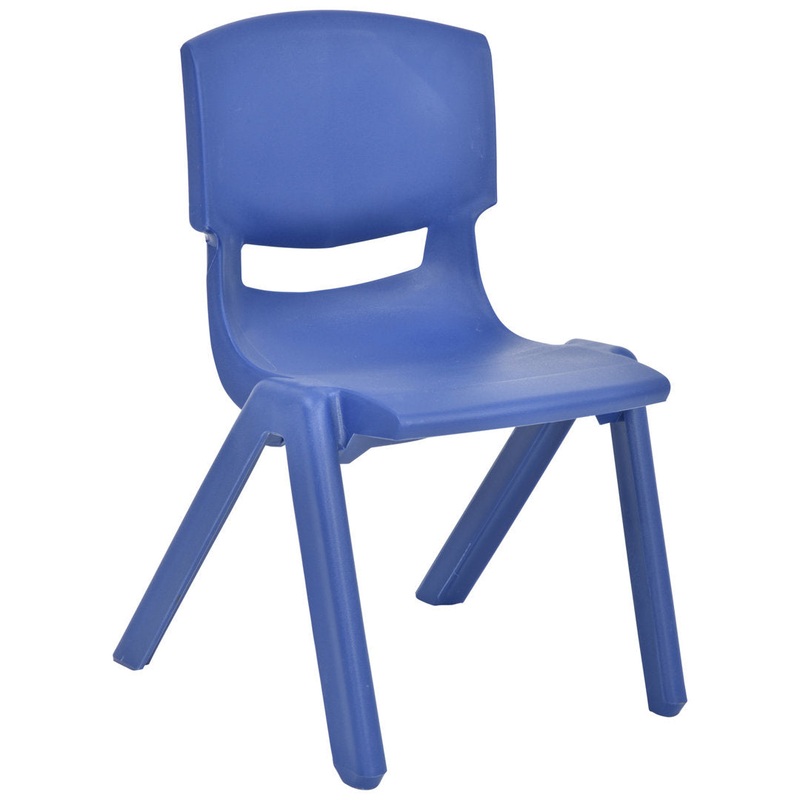 Tisbury 11″ Kids Classroom Chair, Stackable Zoomie Kids Color: Dark Blue