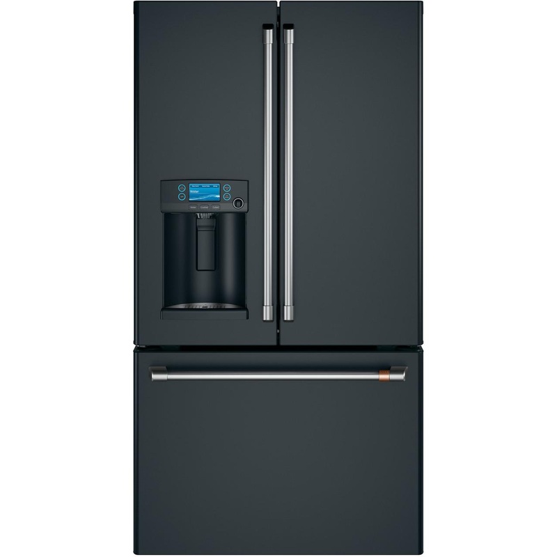 Cafe CFE28TP3MD1 CAF(EBACK) ENERGY STAR 27.7 Cu. Ft. Smart French-Door Refrigerator with Hot Water Dispenser