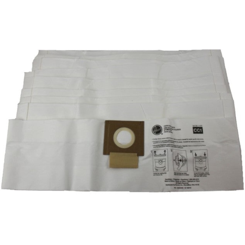 Hoover AH10163 10 Pack of Style CC1 Paper Bags