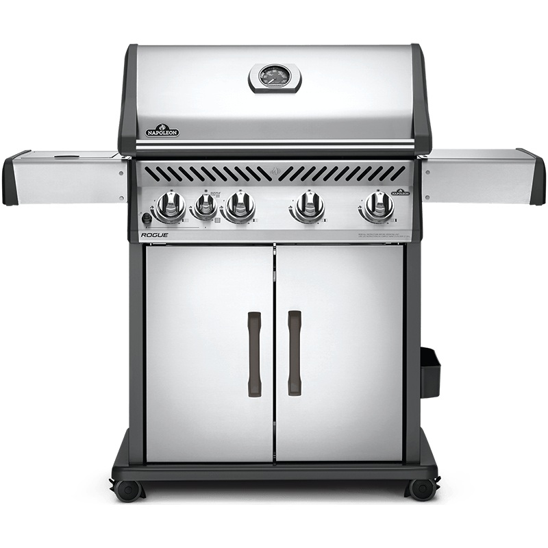 Napoleon Bbq R525SIBPSS Rogue 525 SIB with Infrared Side Burner , Stainless Steel , Propane