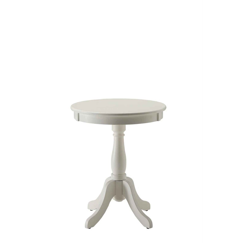 Seguin Tall Pedestal End Table