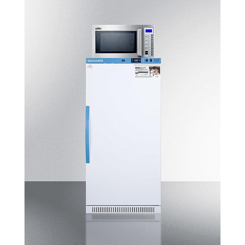 Summit MLRS8MCLKSCM1000SS 8 CU.FT. Momcube Breast Milk Refrigerator/microwave Combination