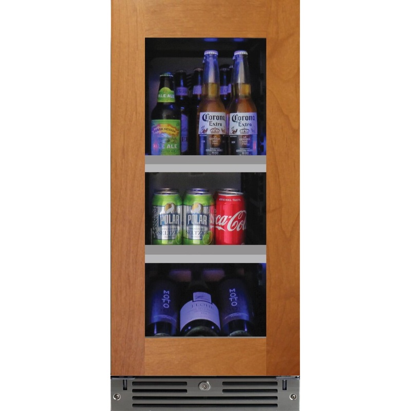 Xo Appliance XOU15BCGOR 15In Beverage Center Overlay Glass Rh