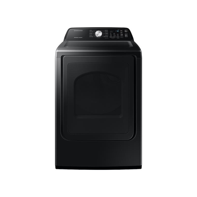 7.4 cu. ft. Electric Dryer with Sensor Dry in Brushed Black