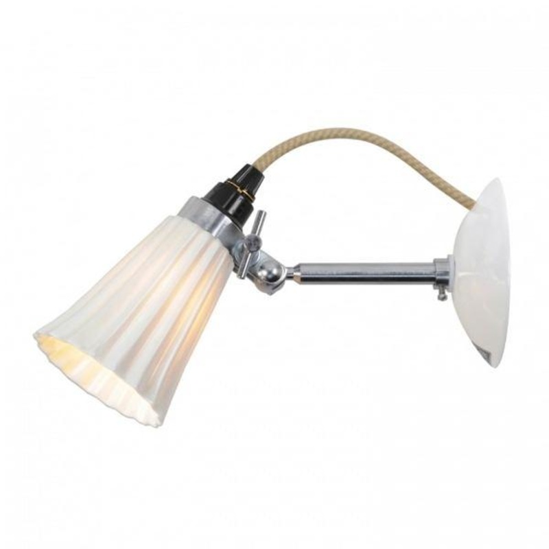 Hector Small Pleat Wall Light