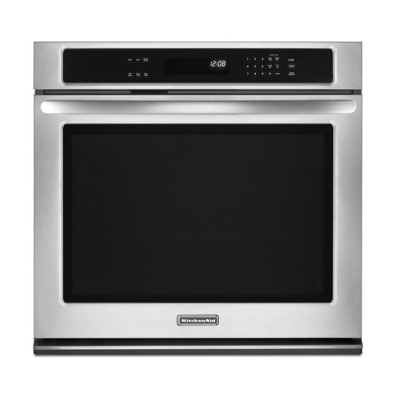 Kitchenaid KEBK101BSS 30-Inch Single Wall Oven, Architect Series Ii – Stainless Steel