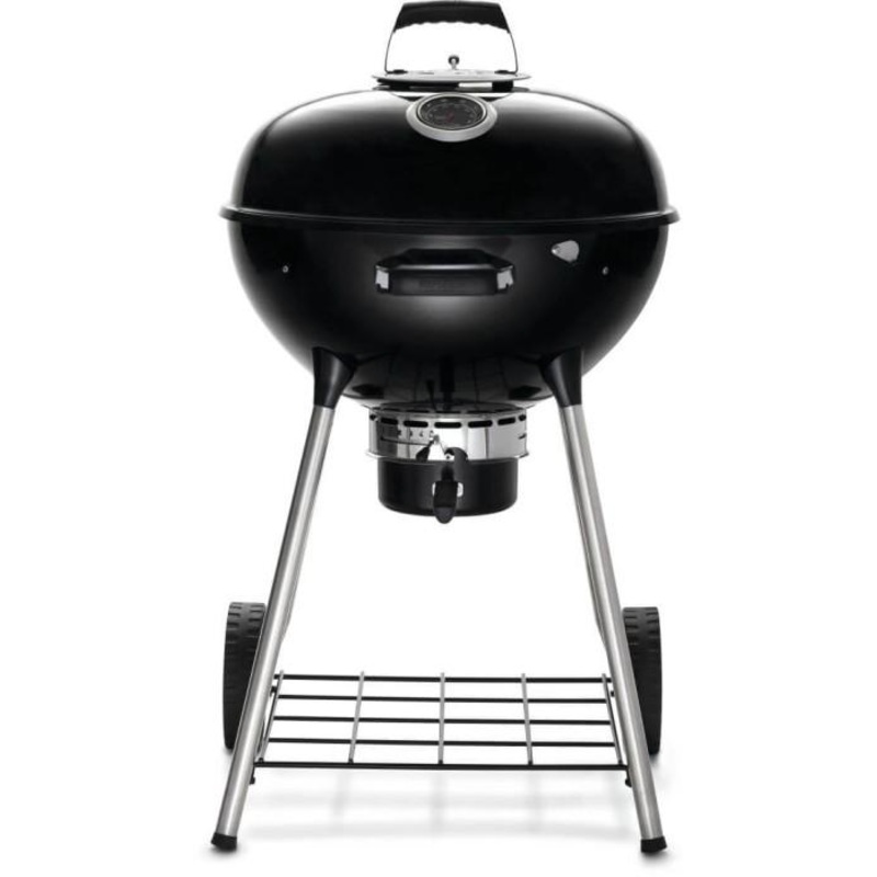 Napoleon Bbq NK22KLEG3 Premium 22 Charcoal Kettle 22-inch Kettle Grill , Charcoal, Black