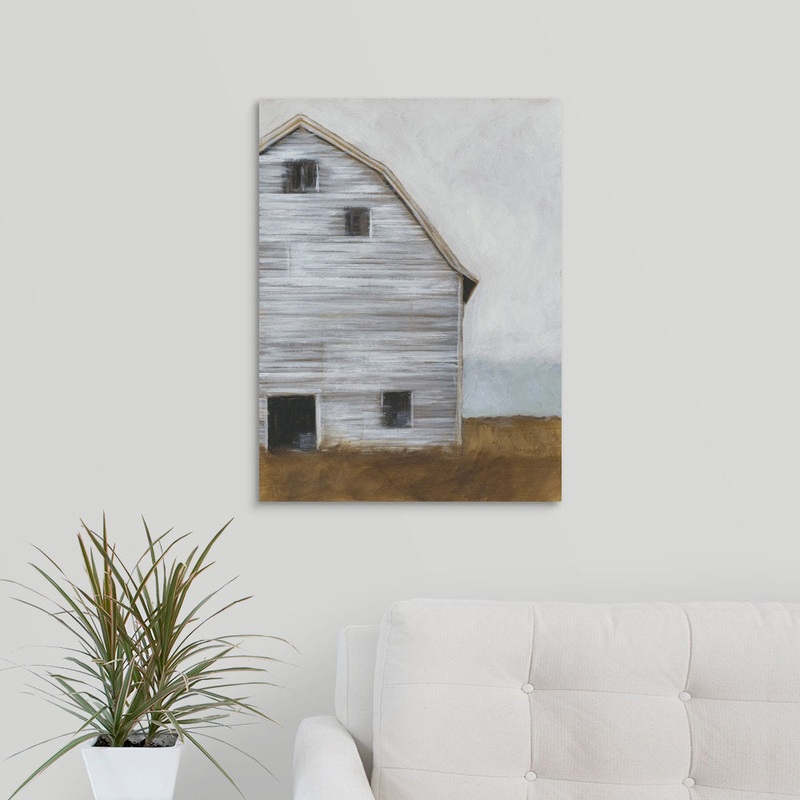 Abandoned Barn I’ Painting on Canvas One Allium Way Size: 40″ H x 30″ W x 1.25″ D Format: Wrapped Canvas