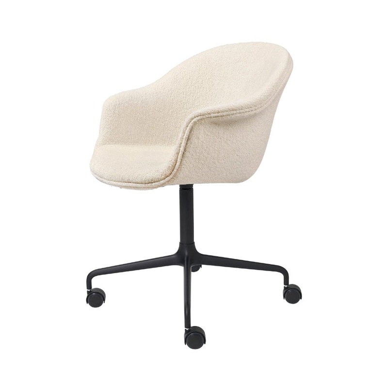 Bat Meeting Chair 4-Star Base with Castors – Fully Upholstered