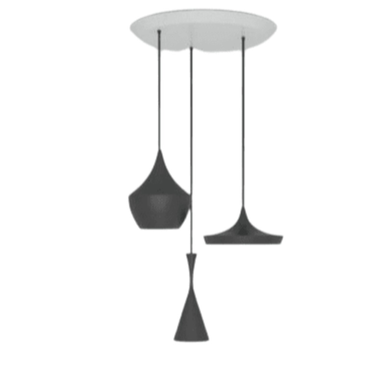 Beat Led Trio Round Pendant System
