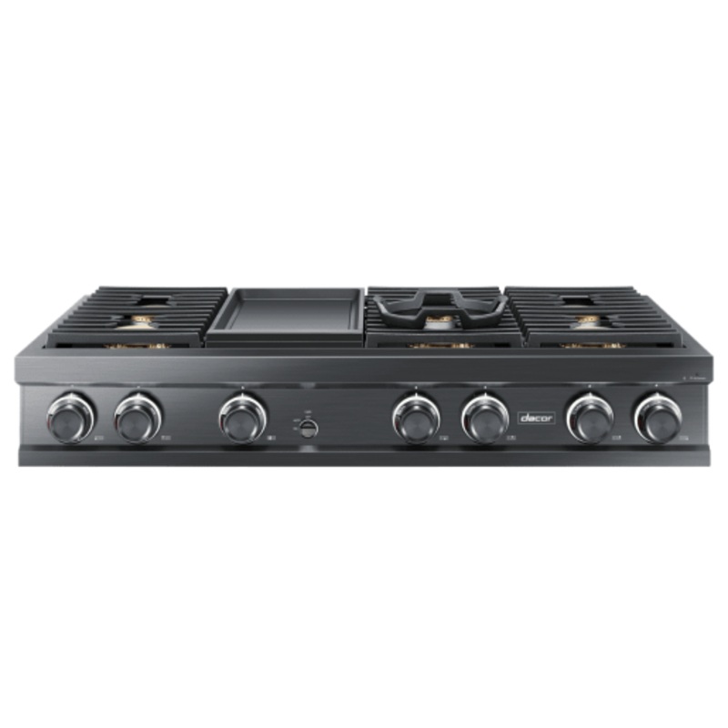 Dacor DTT48M976LM 48″ Rangetop, Graphite, Natural Gas