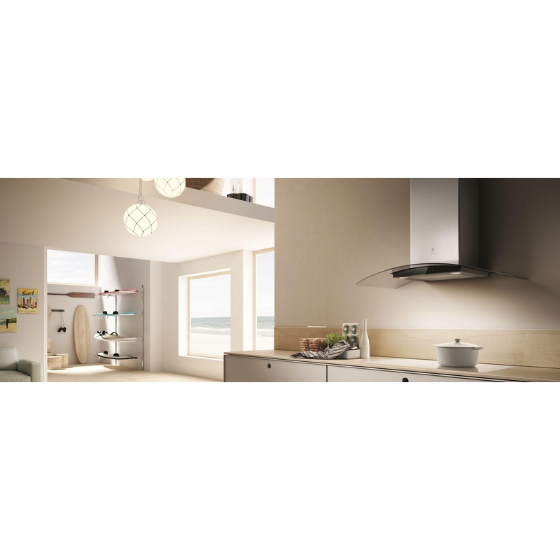 Elica ECM636S3 COMO Wall Mount Range Hood 36″ wide – 600CFM