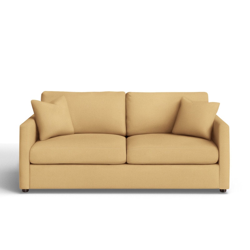 Godwin 75” Upholstered Sleeper Sofa Joss & Main Fabric: Bayou Sunshine Canvas