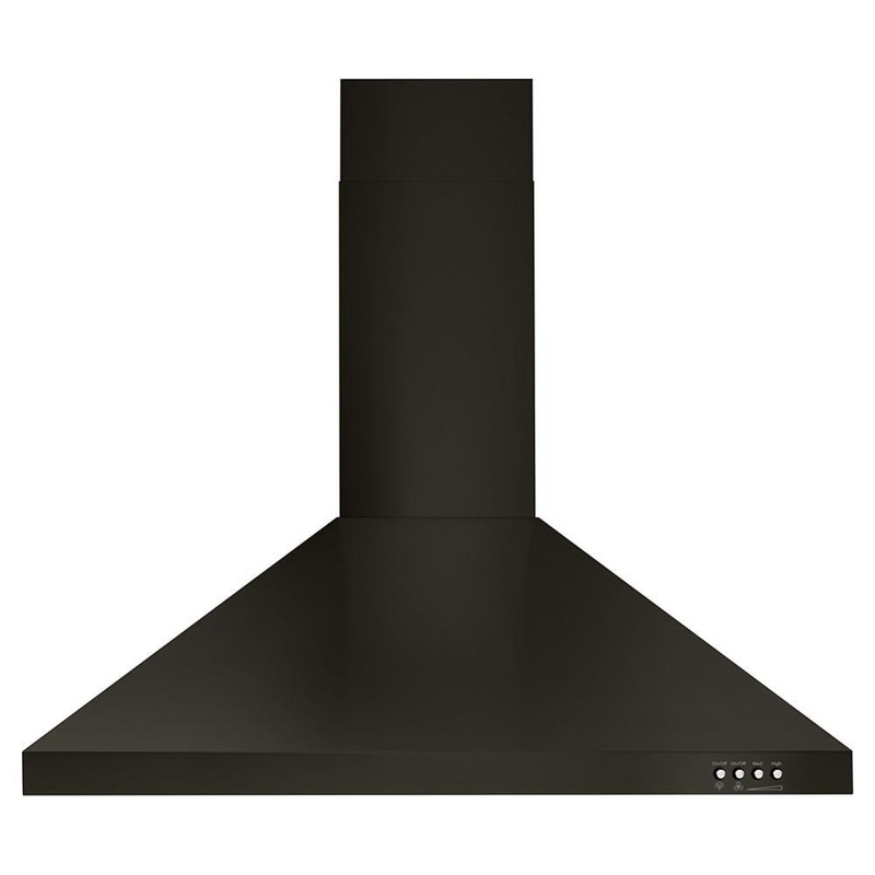 Kitchenaid WVW53UC0HV 30″ Contemporary Black Stainless Wall Mount Range Hood