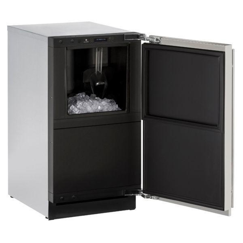 U-Line U3018CLRS00B 3018clr 18″ Clear Ice Machine With Stainless Solid Finish, No (115 V/60 Hz Volts /60 Hz Hz)