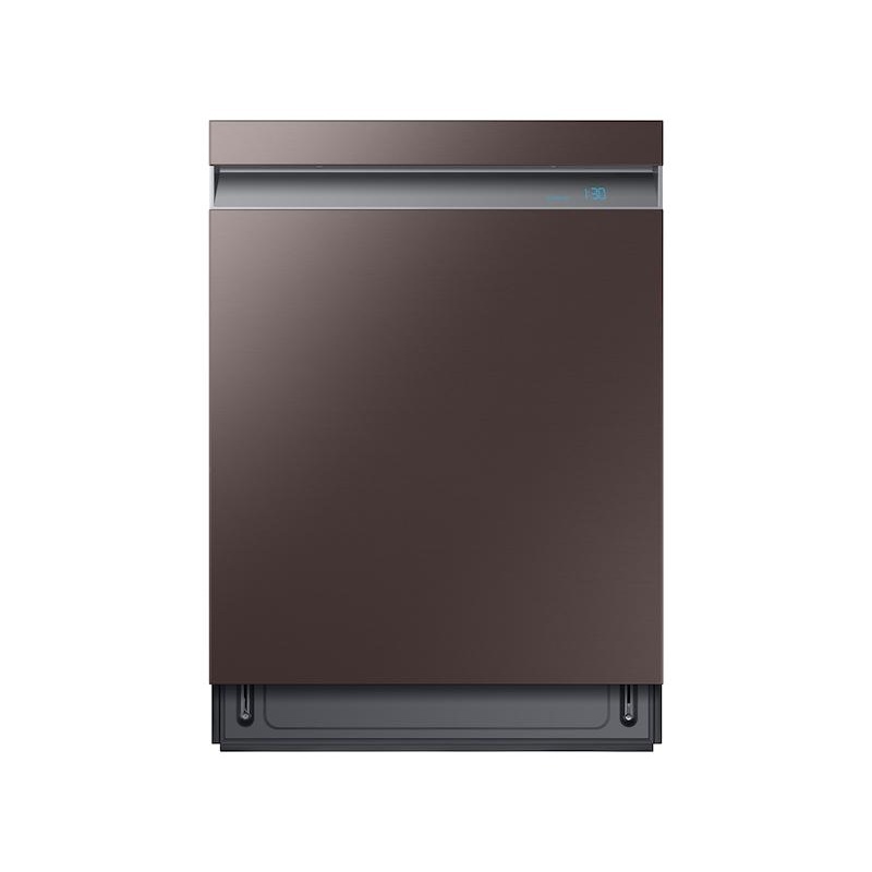 Bespoke Smart 39dBA Dishwasher with Linear Wash in Fingerprint Resistant Tuscan Steel