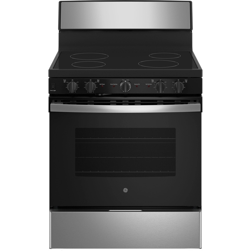 JB480SYSS GE ENERGY STAR 30″ Free-Standing Electric Radiant Smooth Cooktop Range
