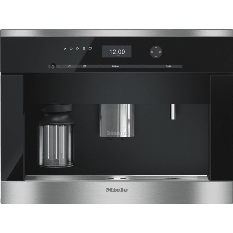 Miele CVA6405 Stainless Steel Cva 6405 – Built-In Coffee Machine With Bean-To-Cup System And Onetouch For Two For Perfect Coffee Enjoyment.