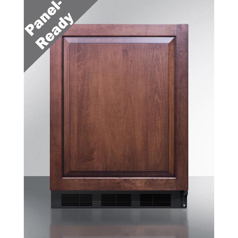 Summit CT663BKIFADA 24″ Wide Refrigerator-freezer, ADA Compliant (panel Not Included)