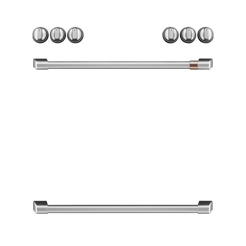 Cafe CXFCHHKPMSS CAF(EBACK) Front Control Induction Knobs and Handles – Brushed Stainless