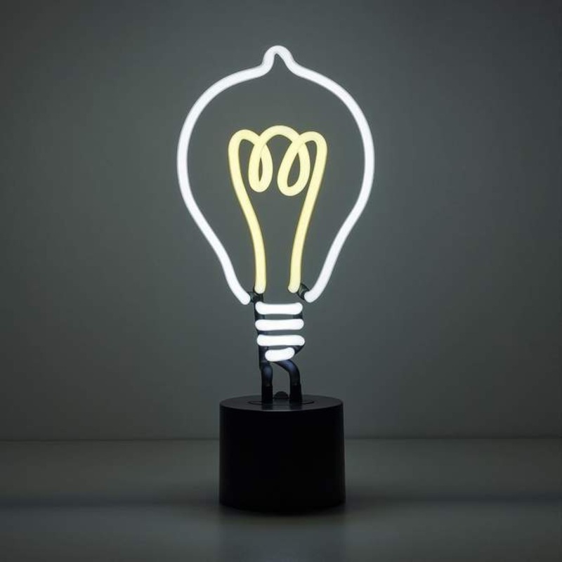 Lightbulb Neon Light