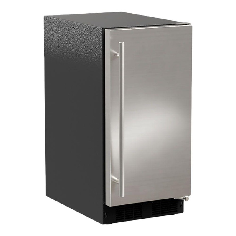 Marvel MACL215SS01B 15-In Low Profile Built-In Clear Ice Machine, Gravity Drain Application With Door Style – Stainless Steel