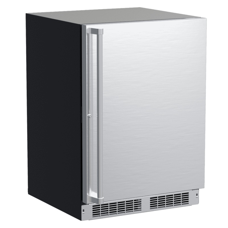 Marvel MPWC424SS31A 24-In Professional Built-In Single Zone Wine Refrigerator With Reversible Hinge With Door Style – Stainless Steel