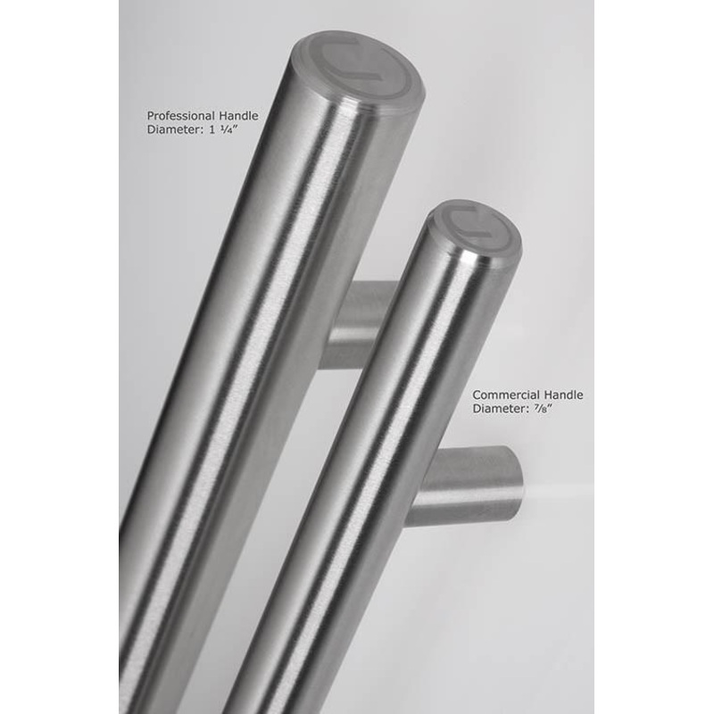 U-Line 23073 Commercial Stainless Door Handle, 7/8″ Diameter (23073)