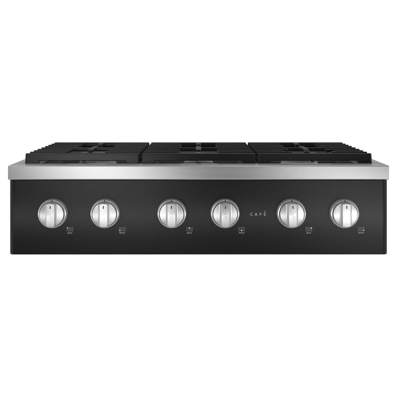 Cafe CGU366P3TD1 Caf 36″ Commercial-Style Gas Rangetop With 6 Burners (Natural Gas)