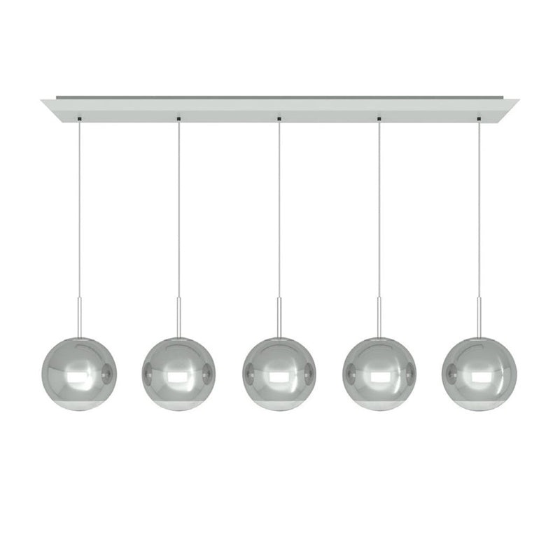 Mirror Ball LED 25cm Linear Pendant System