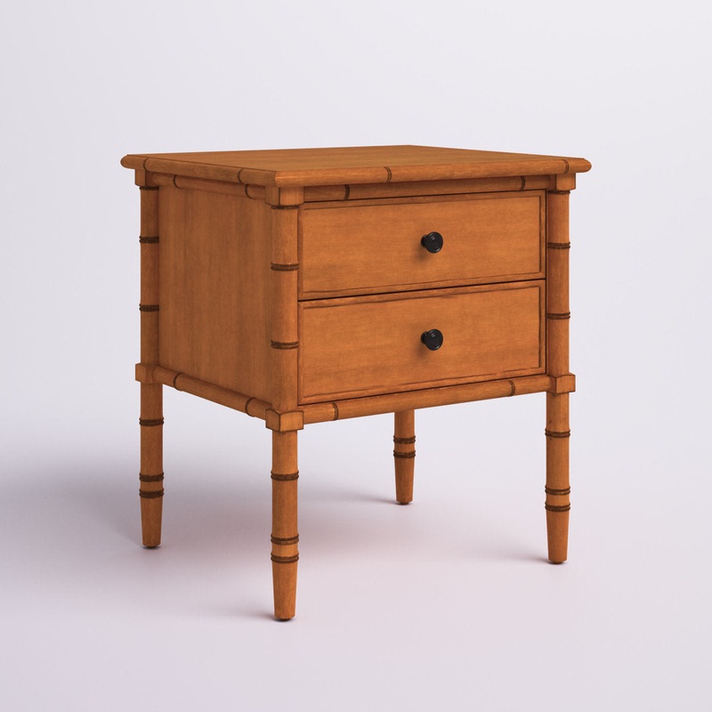 Monserrat 2 – Drawer Nightstand Willa Arlo Interiors Color: Brown