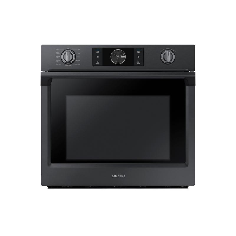 Samsung 30″ Smart Single Wall Oven with Flex Duo in Black Stainless Steel