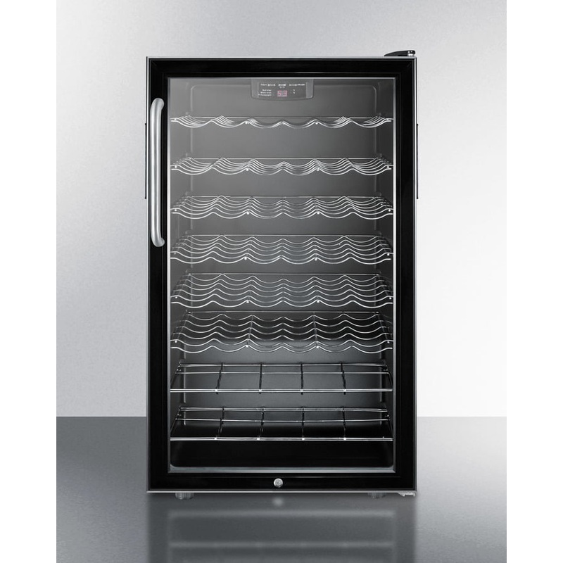 Summit SWC525LBITB 20″ Wide Built-In Wine Cellar