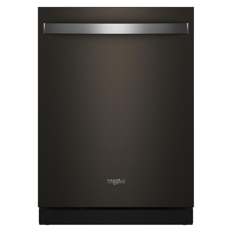 Whirlpool WDTS8024SV Whirlpool 24-Inch Dishwasher With Total Coverage Wash Action And Auto Open Air Dry In Fingerprint Resistant Black Stainless