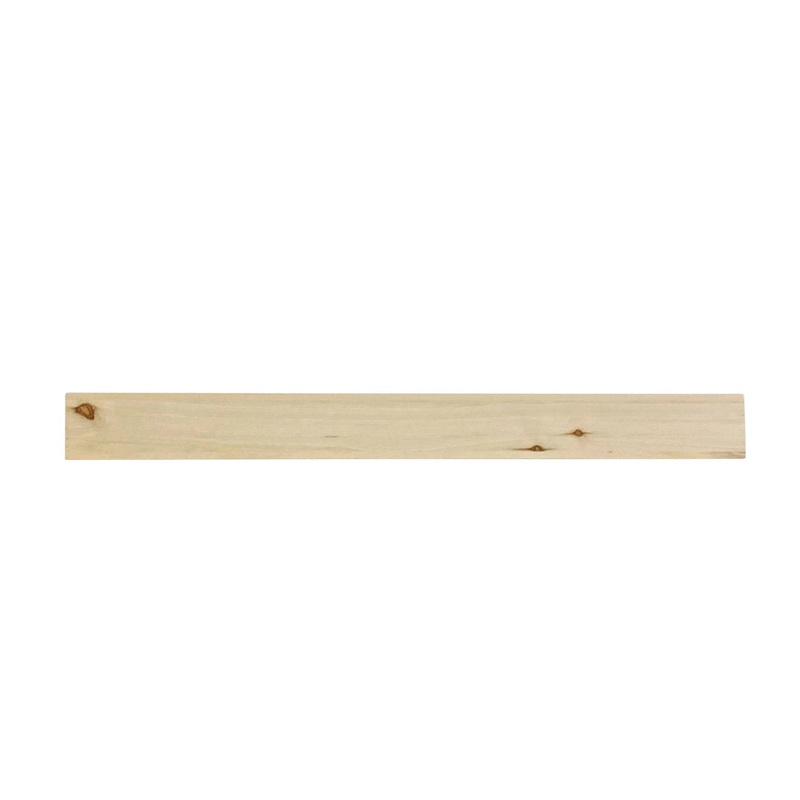 Cecilia Fireplace Shelf Mantel Millwood Pines Size (Depth x Front x Back): 6″ D Shelf Length: 42″, Finish: Unfinished