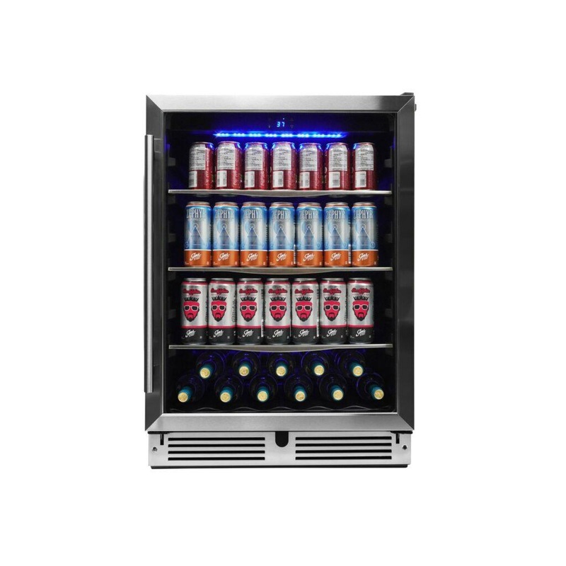 Danby DBC057D1BSS Danby 24″ Under Counter Beverage Center In Stainless Steel