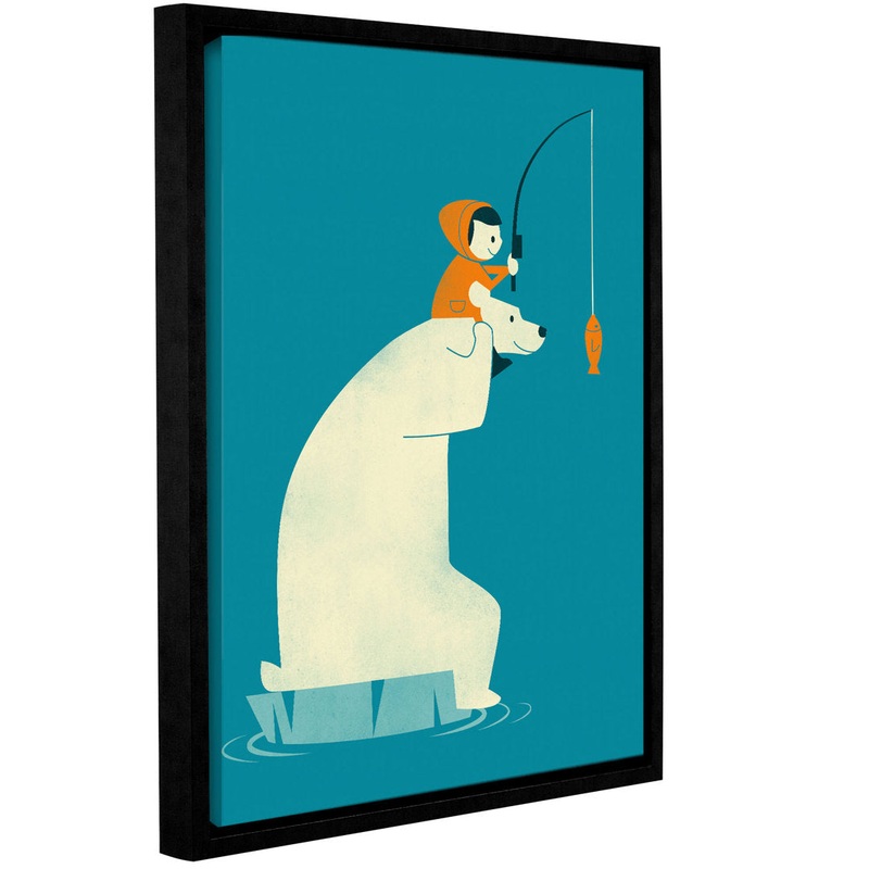 Dinner For Two Graphic Art on Canvas Harriet Bee Size: 18″ H  x  14″ W  x  2″ D